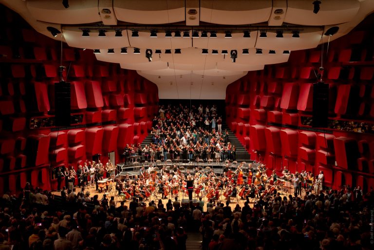 Concert de clôture de l'ESOF 2022 organisé à Strasbourg (Joël Hellenbrand)